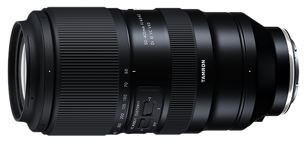 Tamron announces development of a versatile 50-400mm telephoto zoom for Sony E-mount