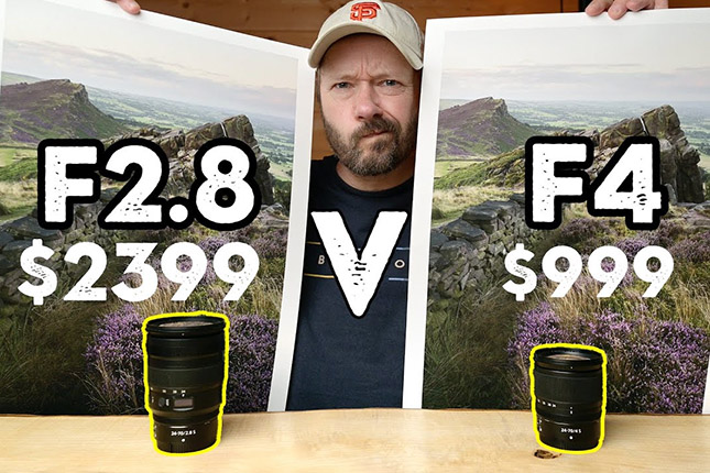 Video: Is an F2.8 zoom lens always better than a similar F4 lens?