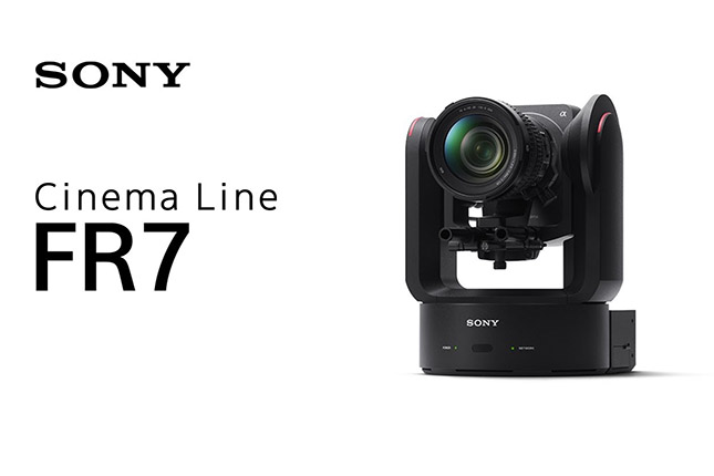 Sony announces the FR7, a full-frame cinema PTZ camera