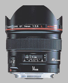 image of the Canon EF 14mm f/2.8L USM lens