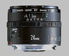 image of the Canon EF 24mm f/2.8 lens