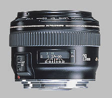 image of the Canon EF 28mm f/1.8 USM lens
