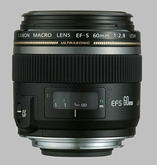 image of the Canon EF-S 60mm f/2.8 Macro USM lens