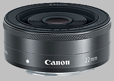 image of the Canon EF-M 22mm f/2 STM lens