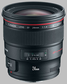 image of the Canon EF 24mm f/1.4L II USM lens