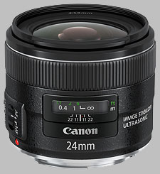 image of the Canon EF 24mm f/2.8 IS USM lens