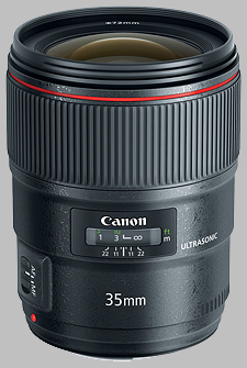 image of the Canon EF 35mm f/1.4L II USM lens