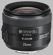 image of the Canon EF 35mm f/2 IS USM lens
