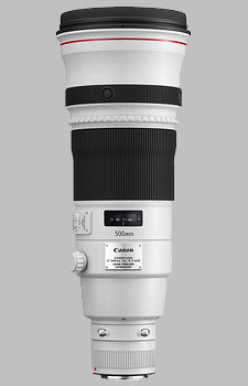 image of the Canon EF 500mm f/4L IS II USM lens