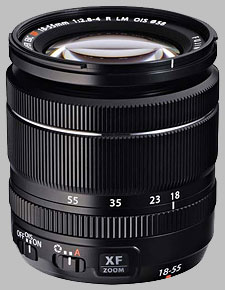 image of the Fujinon XF 18-55mm f/2.8-4 R LM OIS lens