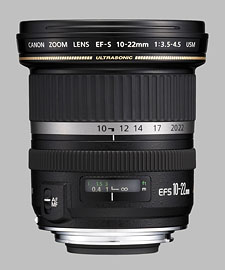 image of the Canon EF-S 10-22mm f/3.5-4.5 USM lens
