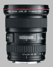 image of the Canon EF 17-40mm f/4L USM lens