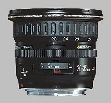 image of the Canon EF 20-35mm f/3.5-4.5 USM lens