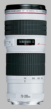 image of the Canon EF 70-200mm f/4L USM lens