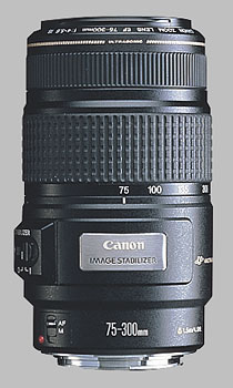 image of the Canon EF 75-300mm f/4-5.6 IS USM lens