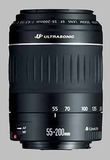 image of the Canon EF 55-200mm f/4.5-5.6 II USM lens