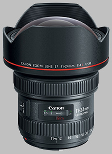 image of the Canon EF 11-24mm f/4L USM lens