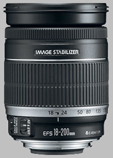 image of the Canon EF-S 18-200mm f/3.5-5.6 IS lens