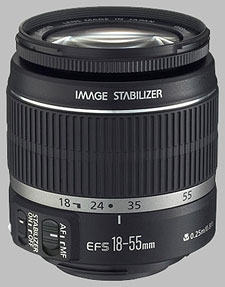 image of the Canon EF-S 18-55mm f/3.5-5.6 IS lens