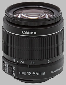 image of the Canon EF-S 18-55mm f/3.5-5.6 IS II lens