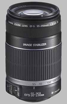 image of the Canon EF-S 55-250mm f/4-5.6 IS lens