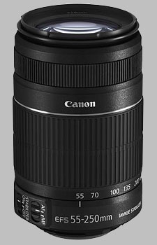 image of the Canon EF-S 55-250mm f/4-5.6 IS II lens
