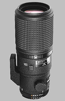 image of the Nikon 200mm f/4D ED-IF AF Micro Nikkor lens