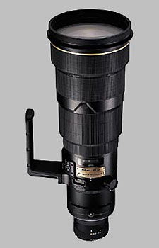 image of the Nikon 500mm f/4D ED-IF II AF-S Nikkor lens