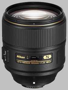 image of the Nikon 105mm f/1.4E ED AF-S Nikkor lens