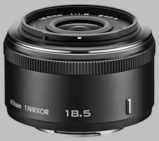 image of the Nikon 1 18.5mm f/1.8 Nikkor lens