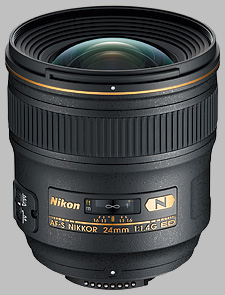 image of the Nikon 24mm f/1.4G ED AF-S Nikkor lens