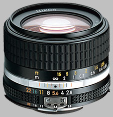 image of the Nikon 28mm f/2.8 AIS Nikkor lens