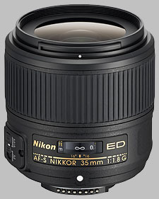 image of the Nikon 35mm f/1.8G ED AF-S Nikkor lens