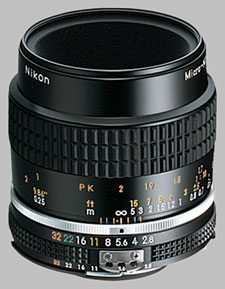 image of the Nikon 55mm f/2.8 AIS Micro-Nikkor lens