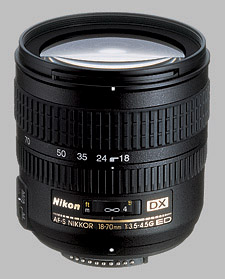 image of the Nikon 18-70mm f/3.5-4.5G ED-IF DX AF-S Nikkor lens