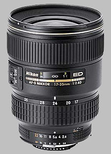 image of the Nikon 17-35mm f/2.8D ED-IF AF-S Nikkor lens