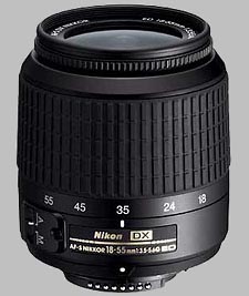 image of the Nikon 18-55mm f/3.5-5.6G ED DX AF-S Nikkor lens