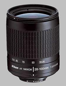 image of the Nikon 28-100mm f/3.5-5.6G AF Nikkor lens