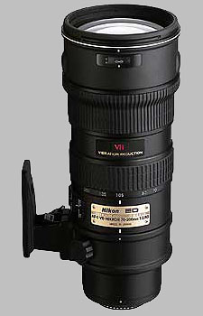 image of the Nikon 70-200mm f/2.8G ED-IF VR AF-S Nikkor lens