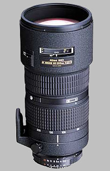 image of the Nikon 80-200mm f/2.8D ED AF Nikkor lens