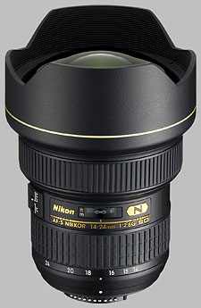 image of the Nikon 14-24mm f/2.8G IF-ED AF-S Nikkor lens