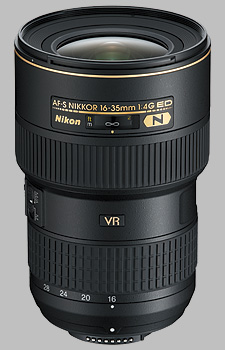 image of the Nikon 16-35mm f/4G ED VR II AF-S Nikkor lens