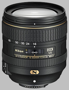 image of the Nikon 16-80mm f/2.8-4E ED VR DX AF-S Nikkor lens