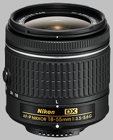 image of the Nikon 18-55mm f/3.5-5.6G DX AF-P Nikkor lens