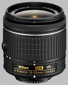 image of the Nikon 18-55mm f/3.5-5.6G DX VR AF-P Nikkor lens