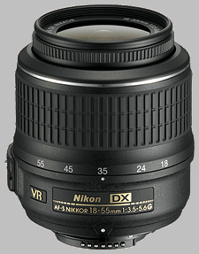 image of the Nikon 18-55mm f/3.5-5.6G VR DX AF-S Nikkor lens