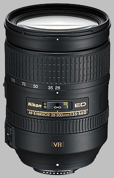 image of the Nikon 28-300mm f/3.5-5.6G ED VR AF-S Nikkor lens