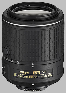 image of Nikon 55-200mm f/4-5.6G ED DX VR II AF-S Nikkor