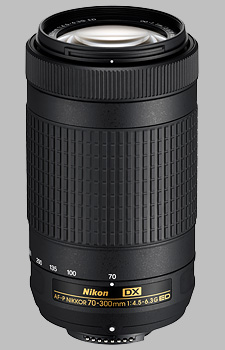 image of the Nikon 70-300mm f/4.5-6.3G ED DX AF-P Nikkor lens