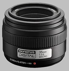 image of the Olympus 35mm f/3.5 Zuiko Digital Macro lens